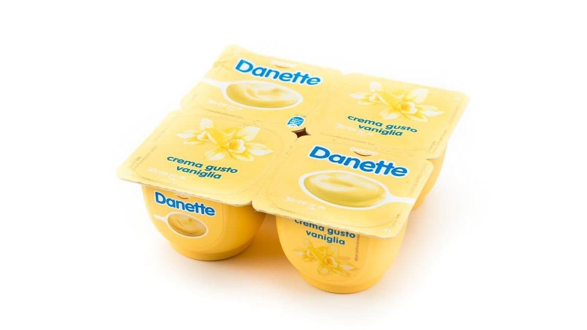 Danette Κρέμα Βανίλια 4x125 g