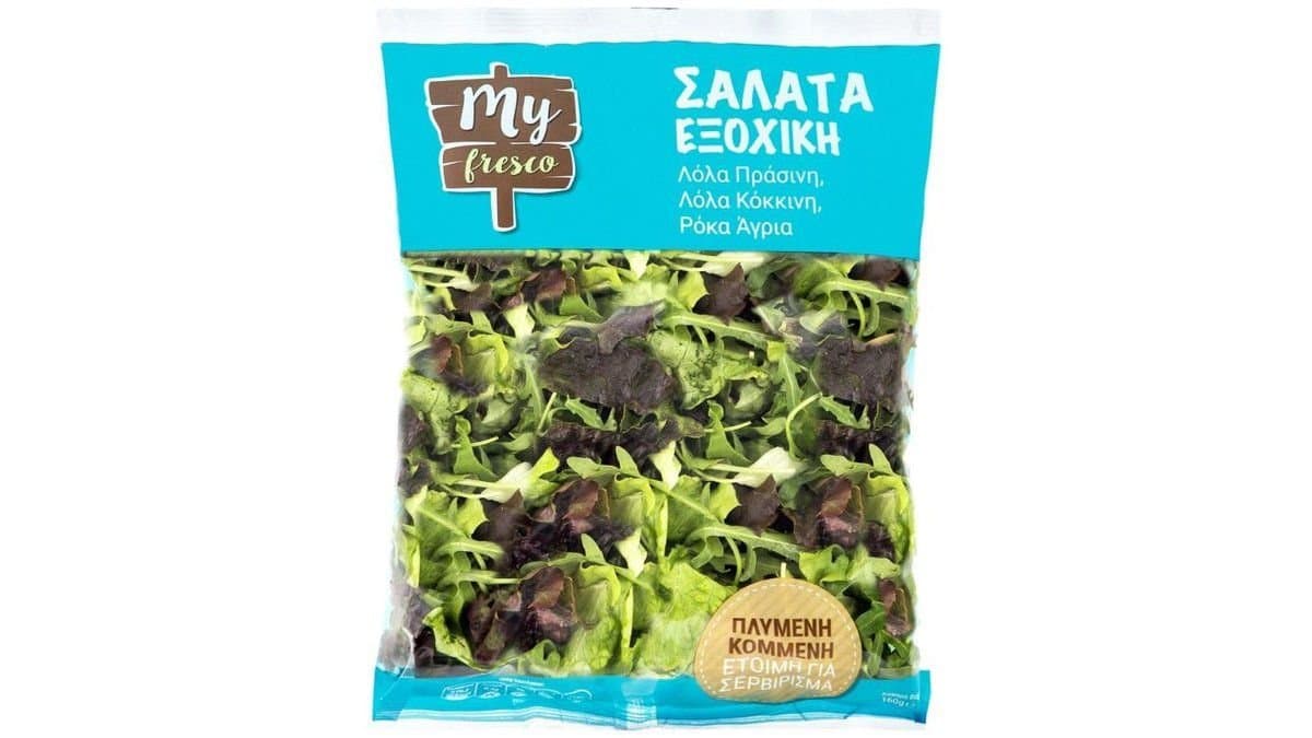 My Fresco Σαλάτα Εξοχική Λόλα Πράσινη, Λόλα Κόκκινη, Ρόκα Άγρια 160g