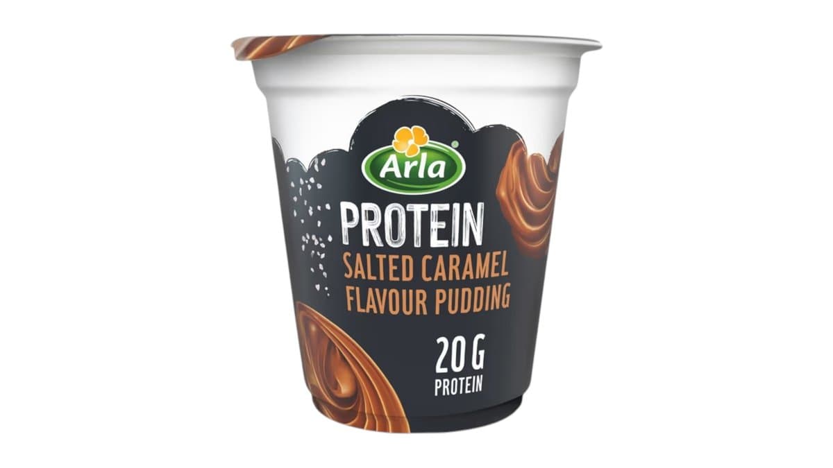 ARLA Protein Πουτίγκα με γεύση Αλατισμένη Καραμέλα Χωρίς λακτόζη Χωρίς προσθήκη ζάχαρης 200g
