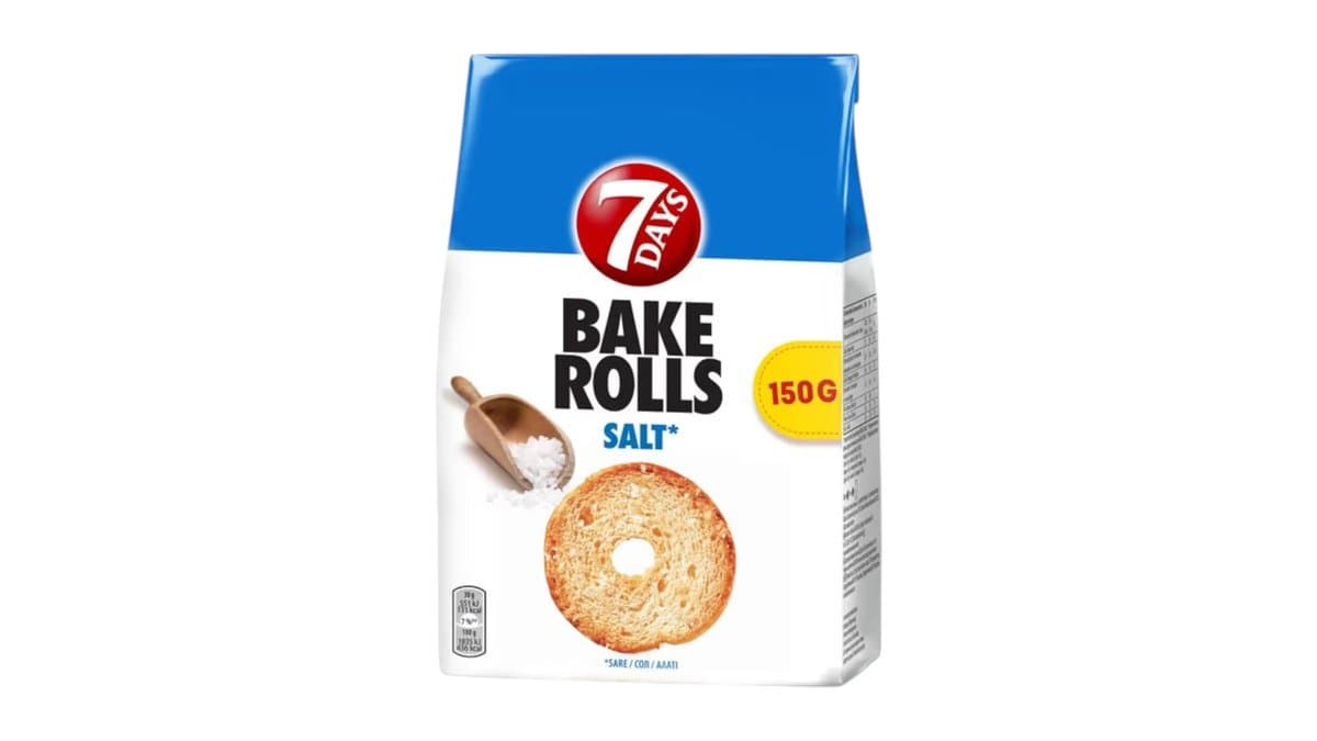 7DAYS Bake Rolls Αλάτι 150g