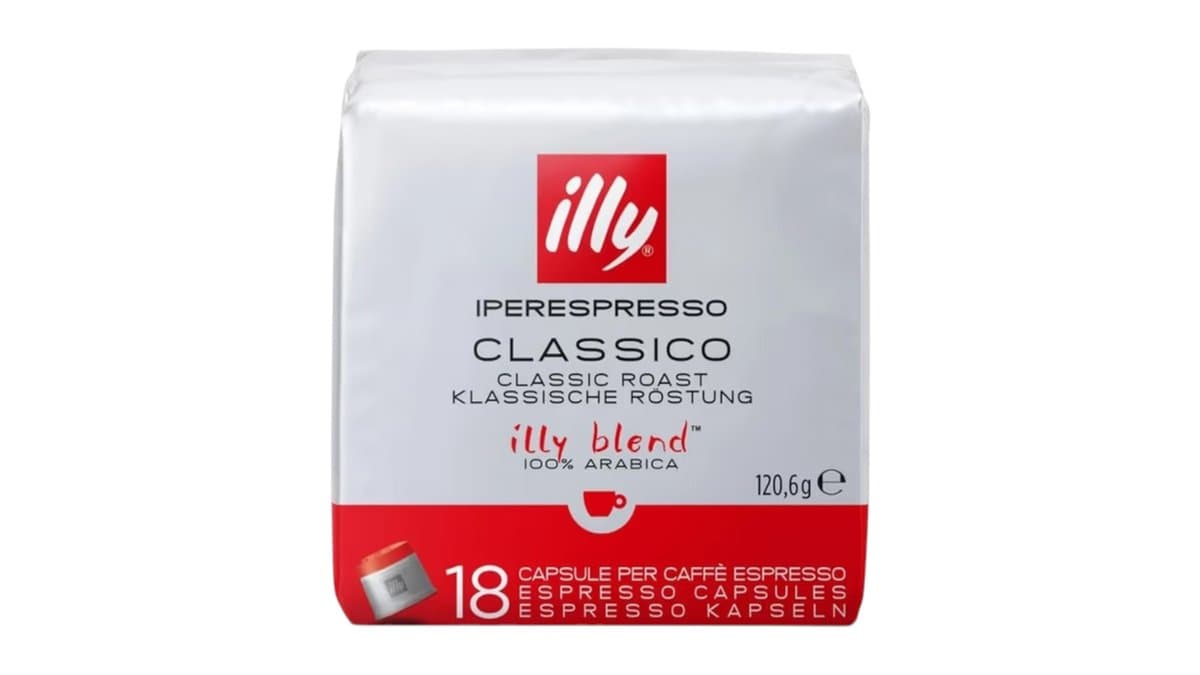 ILLY Iperespresso Καφές Espresso Classico 18 κάψουλες 120,6g