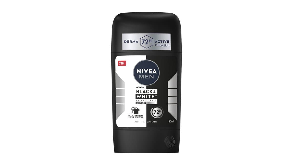 NIVEA Αποσμητικό Stick Men Black & White Original 50ml