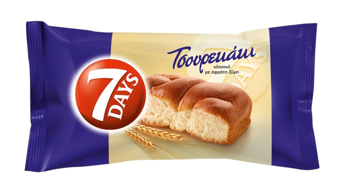 7DAYS Τσουρεκάκι Κλασικό 75g