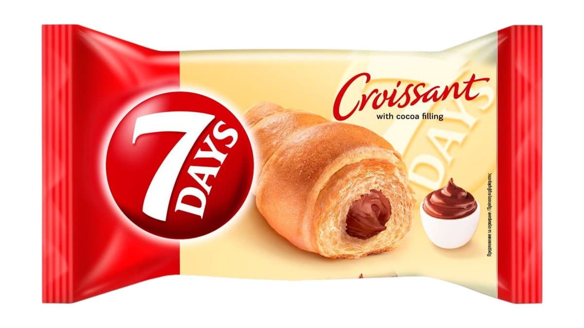 7DAYS Κρουασάν με γέμιση Κακάο 70g