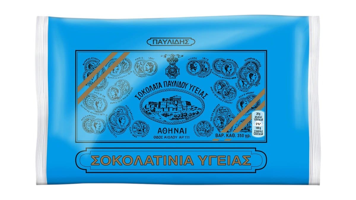 ΠΑΥΛΙΔΗΣ Σοκολατίνια Υγείας 350g