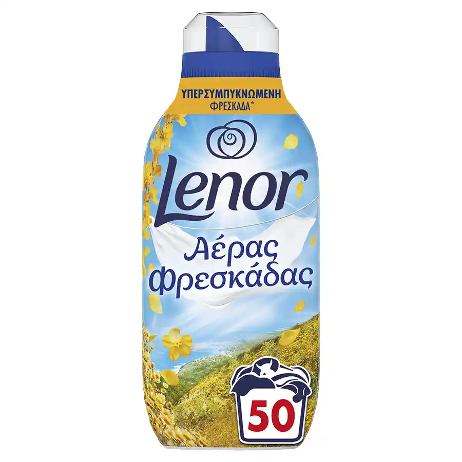 Lenor Fresh Air Συμπυκνωμένο Μαλακτικό Ρούχων Ολάνθιστο Λιβάδι 50mez. 700ml.