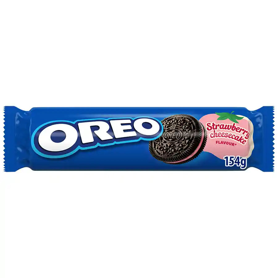 Oreo Μπισκότα Γεμιστά Με Φράουλα & Cheesecake 154γρ.