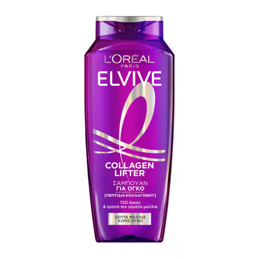 L'oreal Elvive Collagen Lifter Σαμπουάν Για Λεπτά Μαλλιά 400ml.