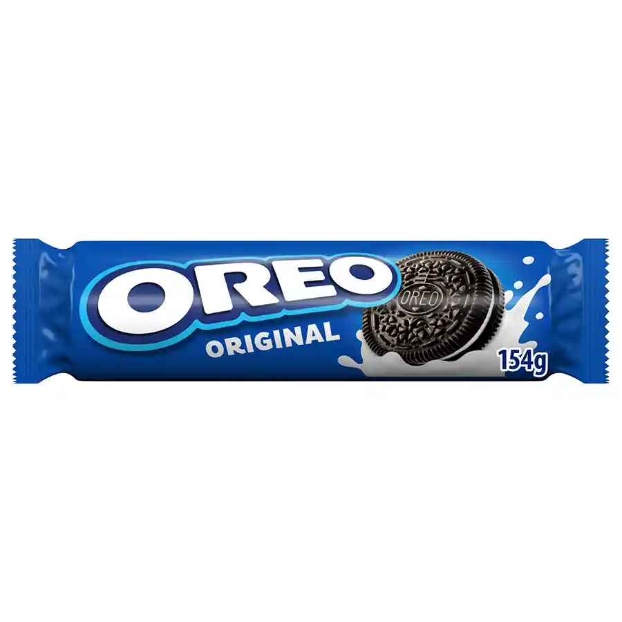Oreo Μπισκότα Γεμιστά Με Βανίλια 154γρ.