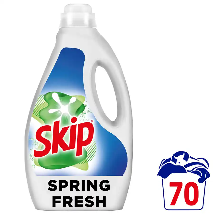 Skip Υγρό Απορρυπαντικό Πλυντηρίου Ρούχων Spring Fresh 70mez. 3,5lt.
