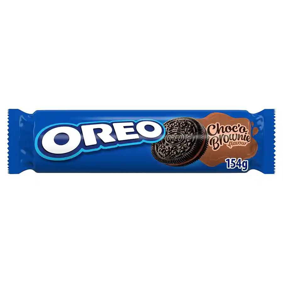 Oreo Μπισκότα Γεμιστά Brownie 154γρ.