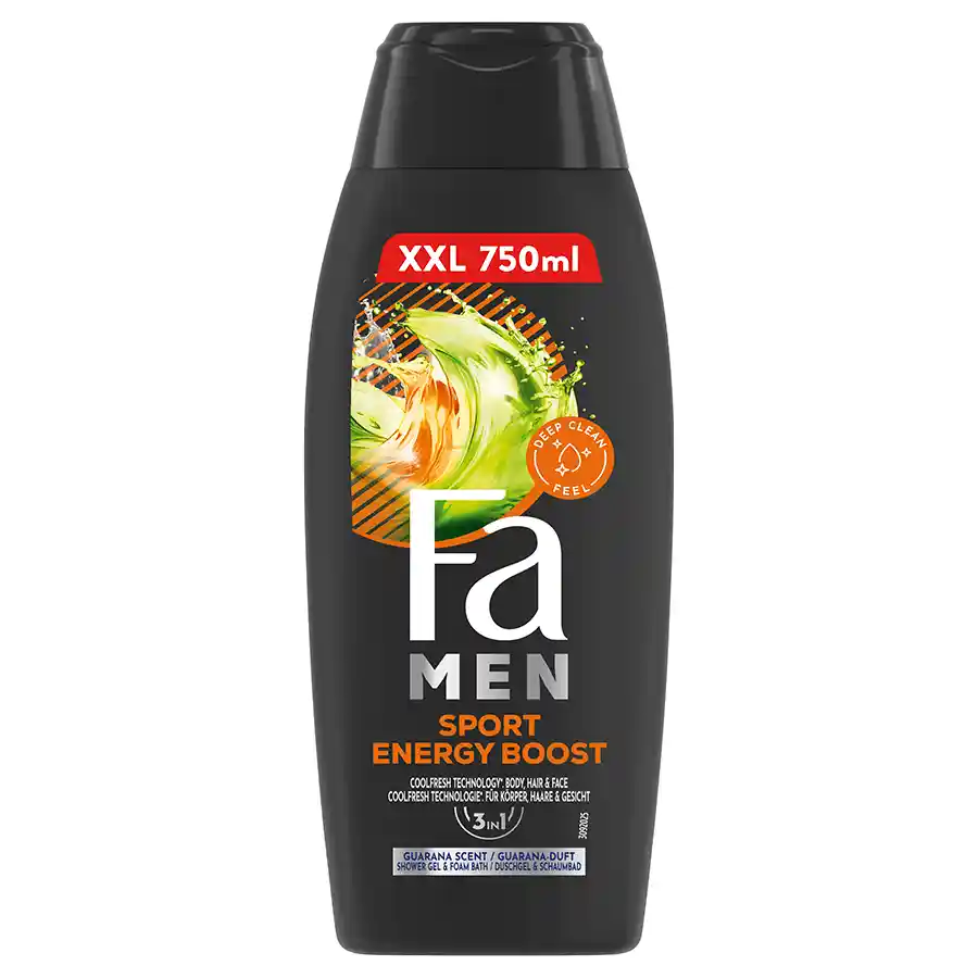 Fa Men Αφρόλουτρο Sport Energy Boost 750ml.