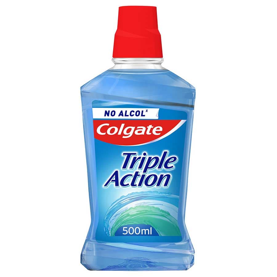 Colgate Triple Action Στοματικό Διάλυμα 500ml.