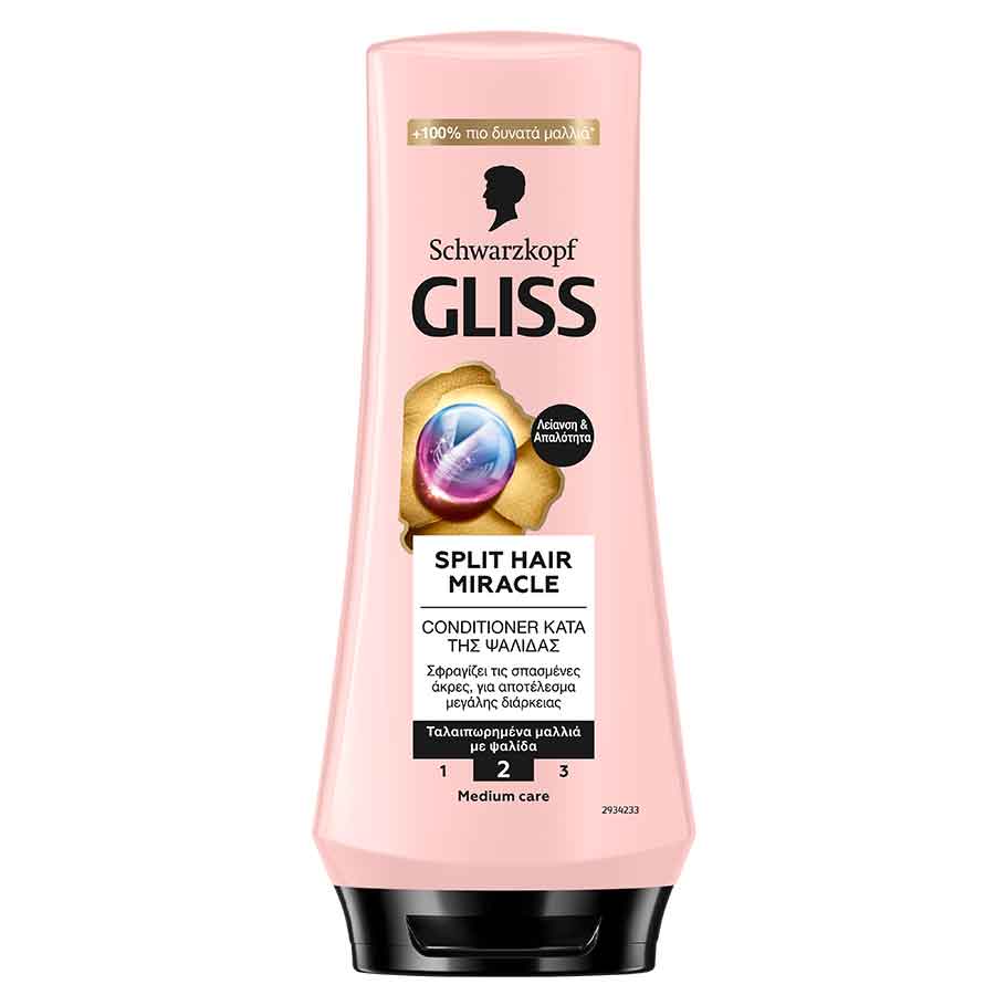 Schwarzkopf Gliss Conditioner Split Hair Miracle Για Μαλλιά Με Ψαλίδα 200ml.