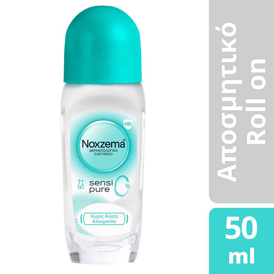 Noxzema Aποσμητικό Roll-On SensiPure 0% 50ml.