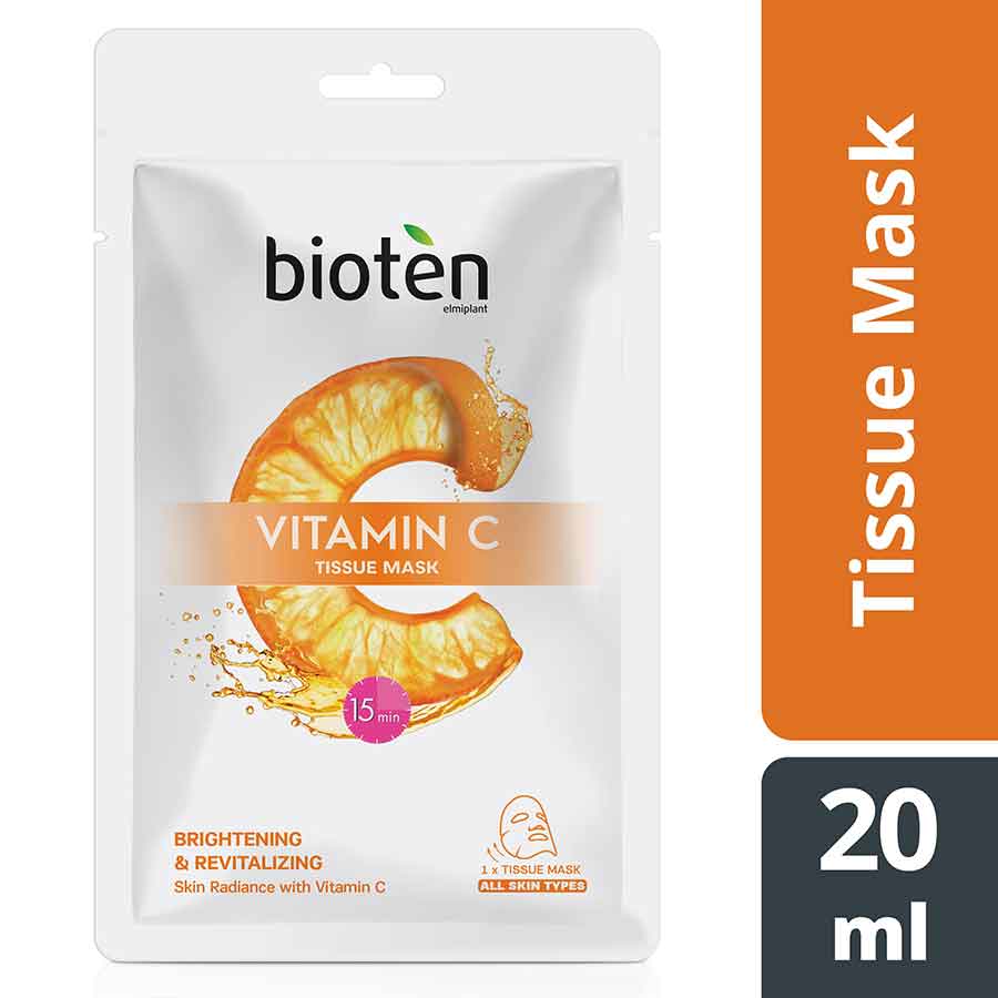 Bioten Vitamin C Υφασμάτινη Μάσκα Προσώπου 20ml.