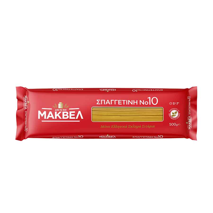 Μάκβελ Σπαγγετίνι Νo10 500γρ.
