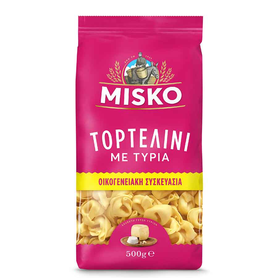Misko Τορτελίνι Με Τυριά 500γρ.