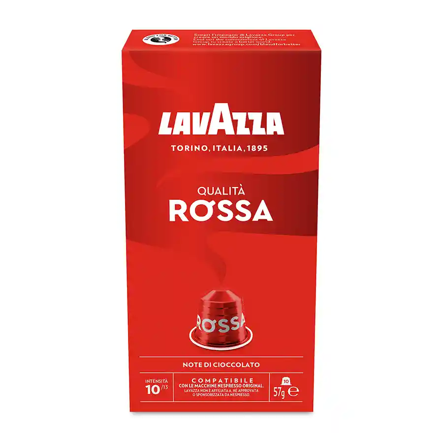 Lavazza Qualita Rossa Καφές Espresso  Σε Κάψουλες 10τεμ. 57γρ.
