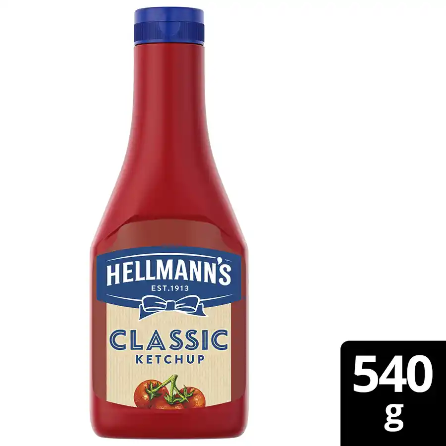 Hellmann's Κέτσαπ Κλασική Squeezy 540γρ.