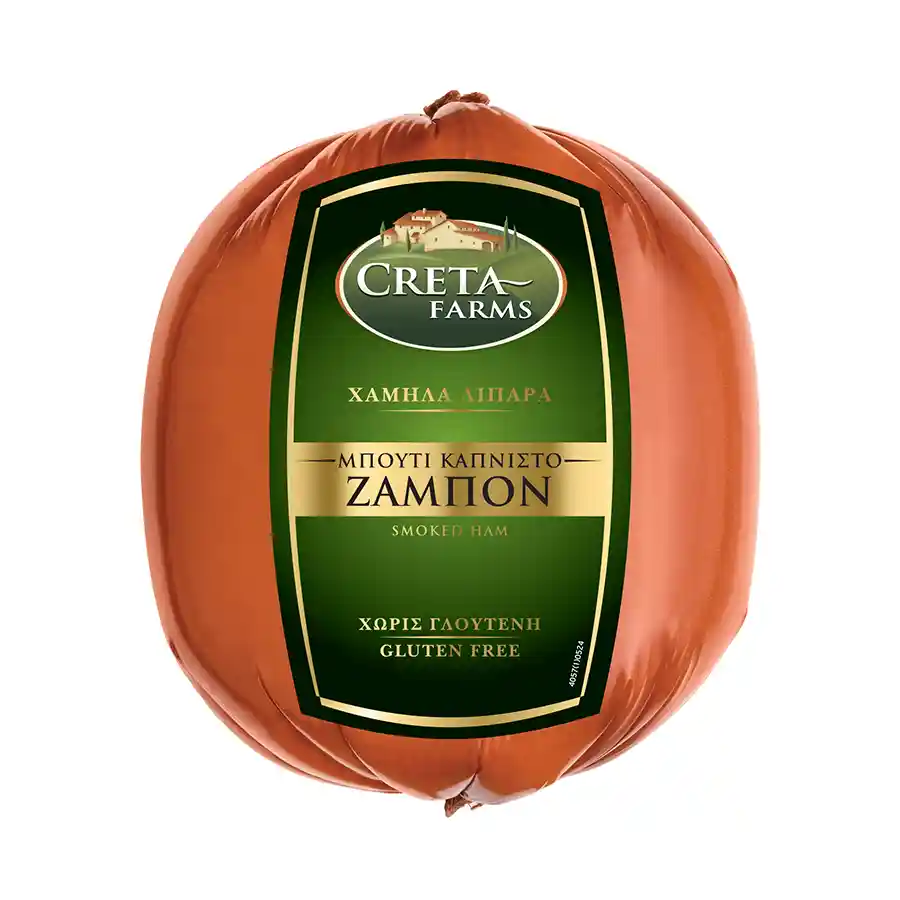 Creta Farms Ζαμπόν Μπούτι Καπνιστό Οβάλ