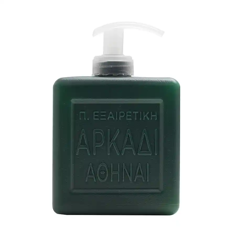 Αρκάδι Υγρό Πράσινο Σαπούνι  Χεριών 500ml.