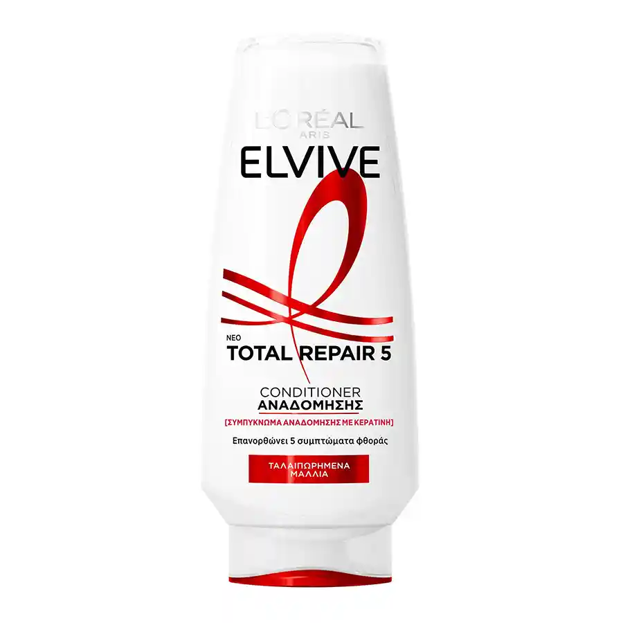 L'oreal Elvive Total Repair 5 Conditioner Για Ταλαιπωρημένα Μαλλιά 300ml.
