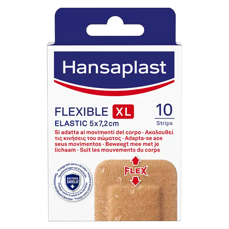 Hansaplast Flexible XL Για Γόνατα & Αγκώνες 10τεμ.