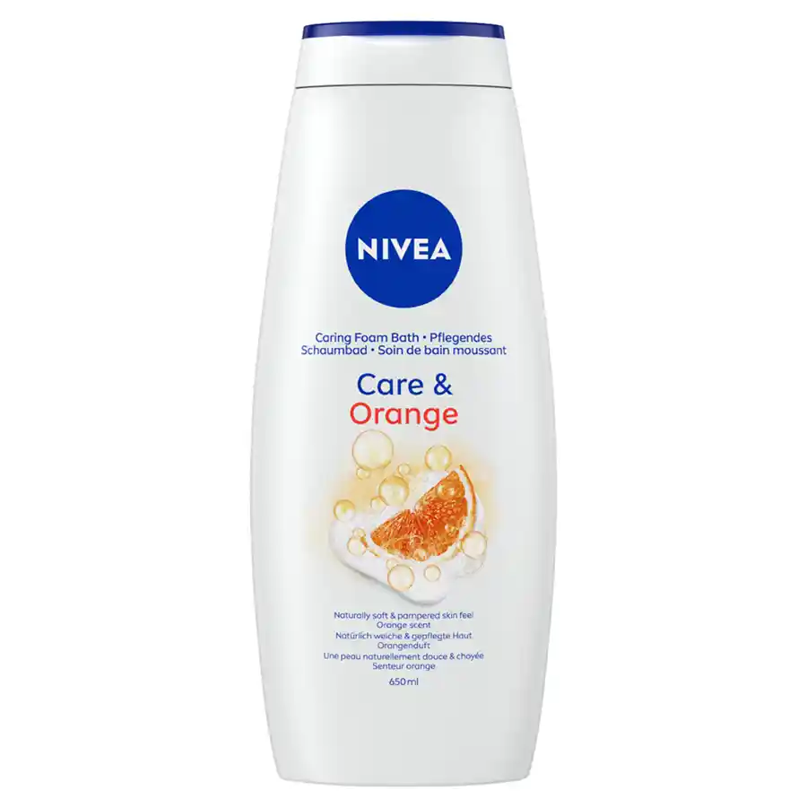 Nivea Care & Orange Αφρόλουτρο 650ml.