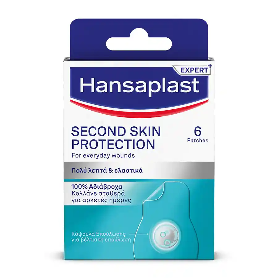 Hansaplast Second Skin Regular Επιθέματα 6τεμ.