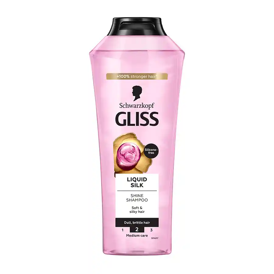 Schwarzkopf Gliss Σαμπουάν Liquid Silk Για Θαμπά Μαλλιά 400ml.