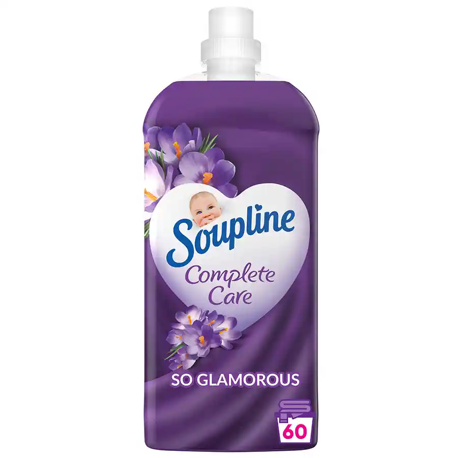 Soupline Complete Care Συμπυκνωμένο Μαλακτικό Ρούχων So Glamorous 60mez. 1,26lt.