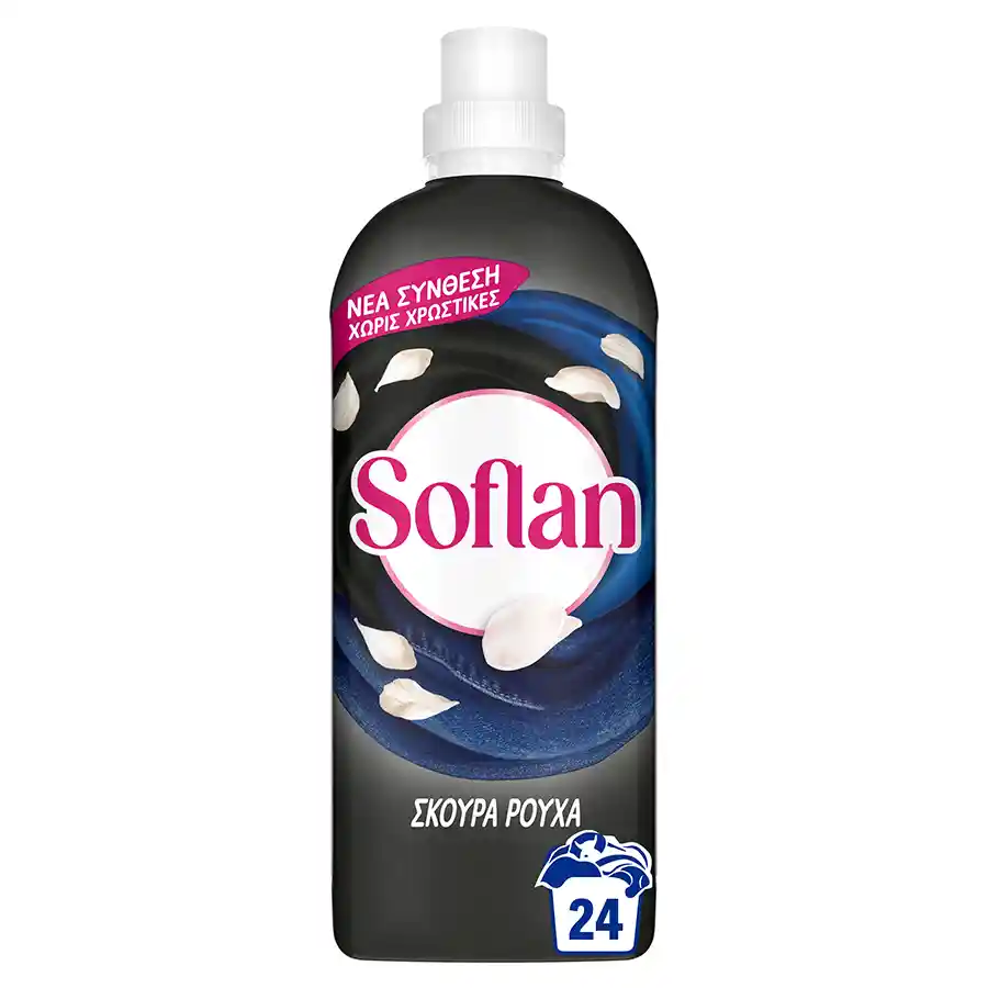 Soflan Bivalent Υγρό Απορρυπαντικό Πλυντηρίου Ρούχων Dark Fashion 24mez. 960ml.