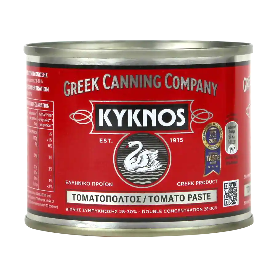 Κύκνος Τοματοπολτός Διπλής Συμπύκνωσης 28%-30% 200γρ.