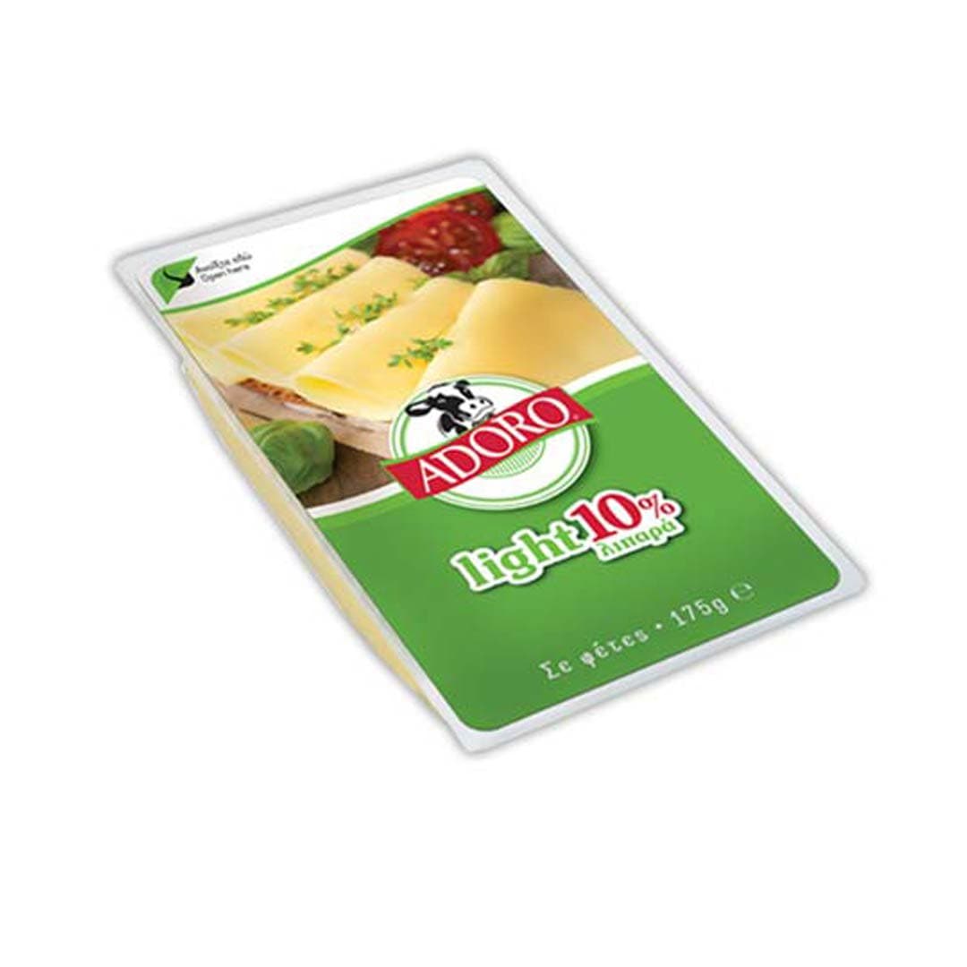 ADORO LIGHT 10% ΣΕ ΦΕΤΕΣ 175ΓΡ.