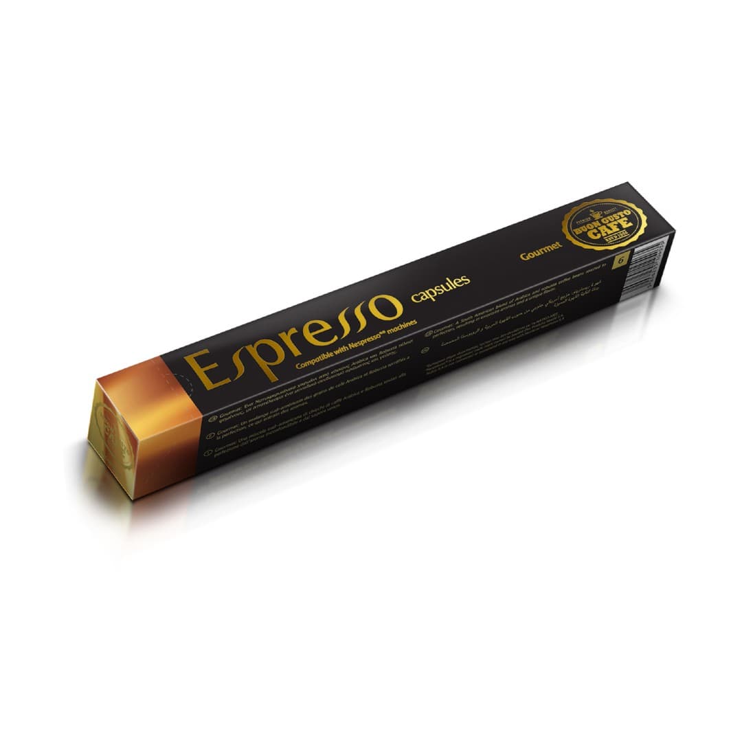 BUON GUSTO CAFE CAPS ESPRESSO GOURMET 10*5ΓΡ