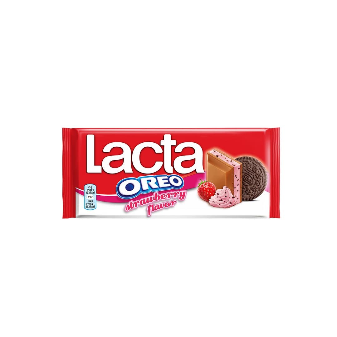 LACTA ΣΟΚΟΛΑΤΑ OREO ΦΡΑΟΥΛΑ 105ΓΡ