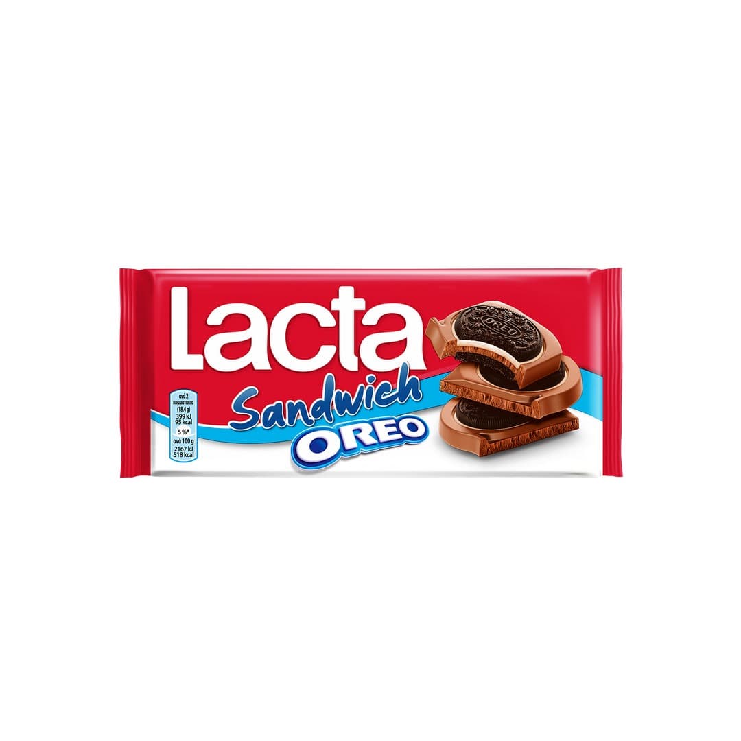 LACTA ΣΟΚΟΛΑΤΑ OREO SANDWICH 92ΓΡ