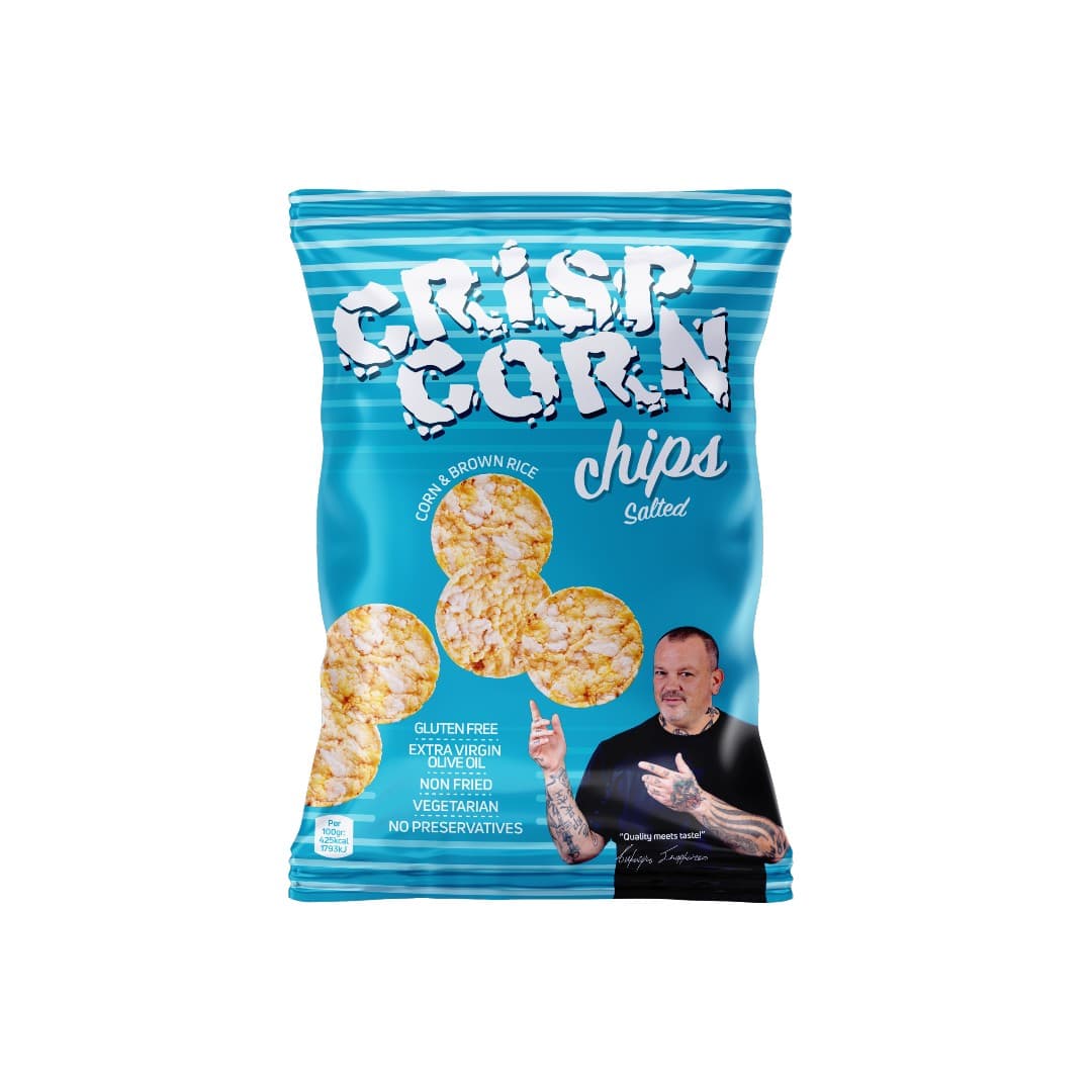CRISP CORN CHIPS ΑΛΑΤΙ 60ΓΡ