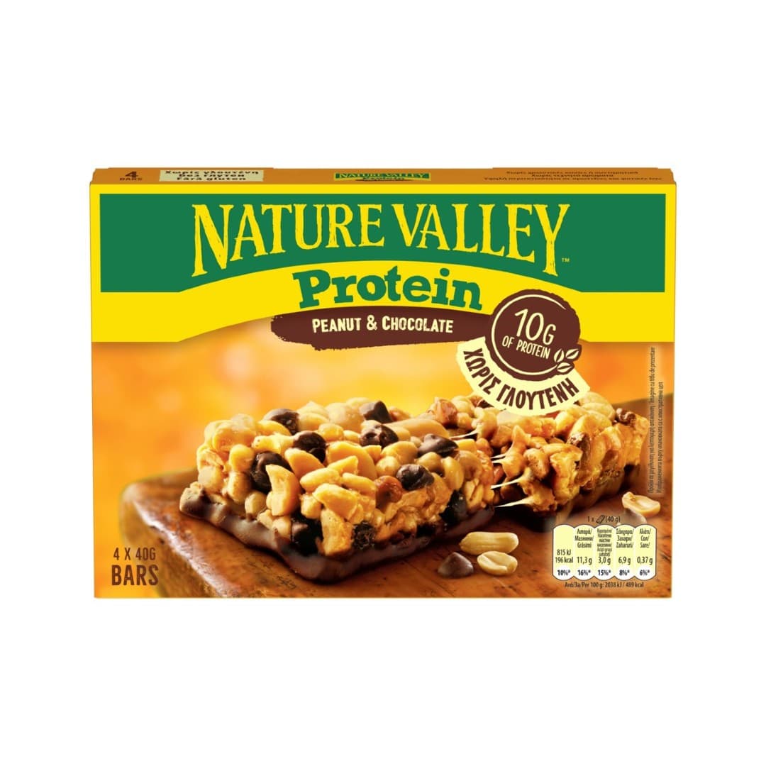 NATURE VALLEY Χ.ΓΛΟΥΤΕΝΗ ΜΠΑΡΑ ΠΡ.ΣΟΚΟΛΑΤΑ 4*40ΓΡ