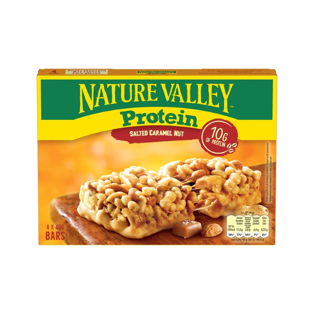 NATURE VALLEY PROTEIN ΚΑΡΑΜΕΛΑ 4*40ΓΡ