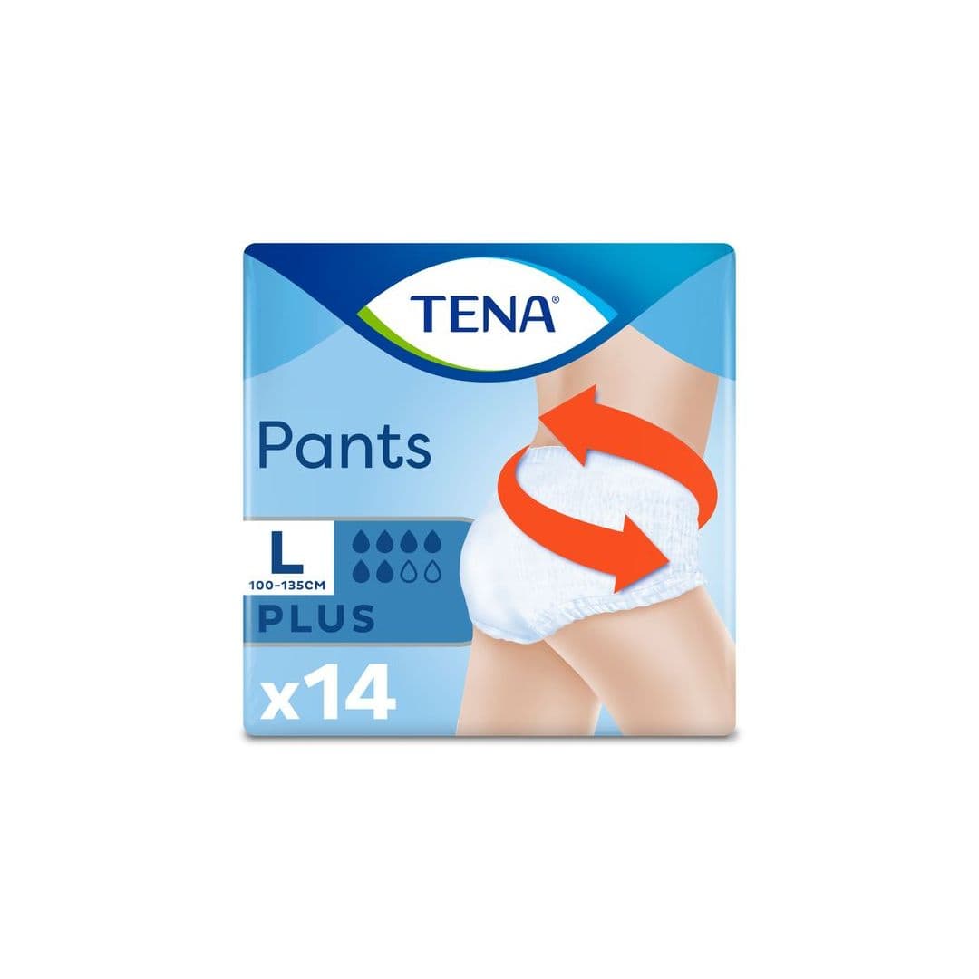 TENA PANTS PLUS NPG LARGE ECONOMY 14T