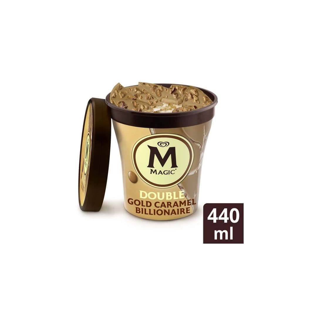 ALGIDA ΠΑΓΩΤΟ MAGIC ΚΥΠ GOLD CARAMEL 303ΓΡ