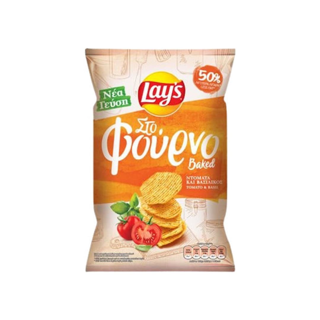 LAYS ΤΣΙΠΣ ΣΤΟ ΦΟΥΡΝΟ ΝΤΟΜ&ΒΑΣΙΛ 105ΓΡ