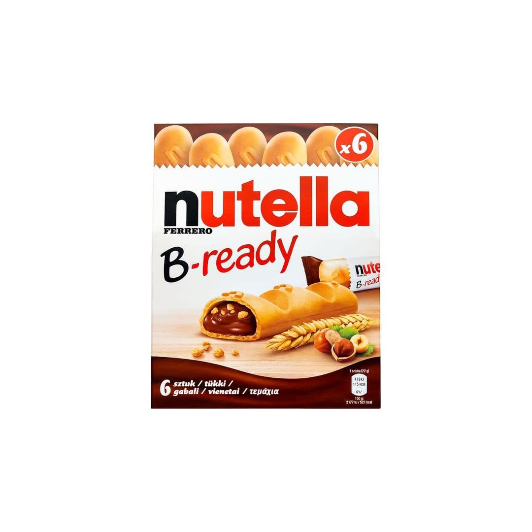 FERRERO NUTELLA B-READY ΓΚΟΦΡΕΤΑ T2 44ΓΡ