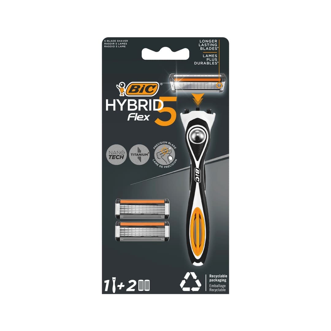 BIC FLEX 5 HYBRID (ΜΗΧΑΝΗ + 2 ΑΝΤ/ΚΑ)