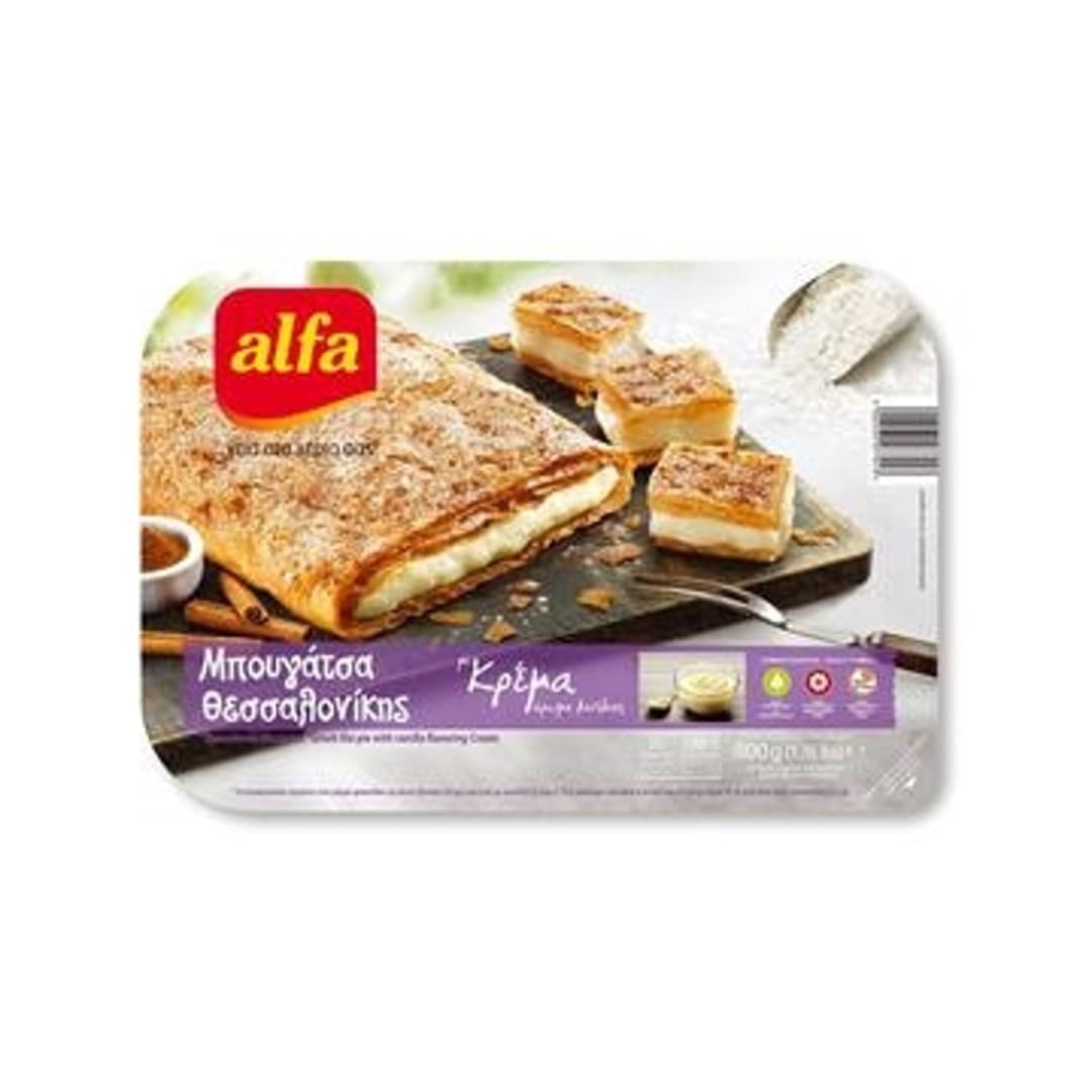 ALFA ΜΠΟΥΓΑΤΣΑ ΘΕΣ/ΝΙΚΗΣ ΚΡΕΜΑ ΚΤΨ 800ΓΡ