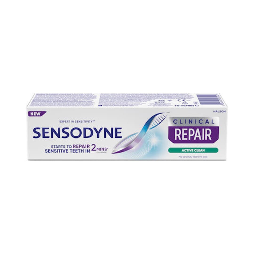 SENSODYNE ΟΔ/ΜΑ CLINICAL REP.ACT.CLEAN TP 75ML