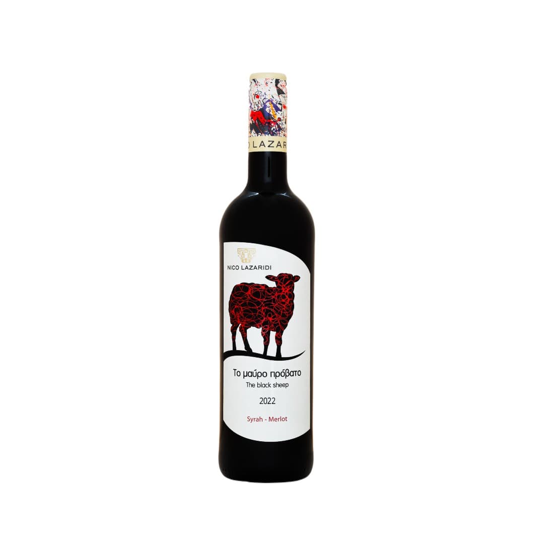 ΛΑΖΑΡΙΔΗ ΜΑΥΡΟ ΠΡΟΒΑΤΟ ΕΡΥΘΡΟΣ 750ML.