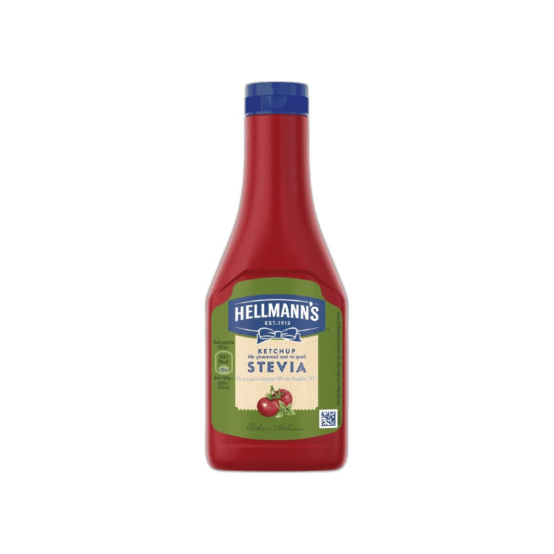 HELLMANN^S ΚΕΤΣΑΠ STEVIA 520ΓΡ